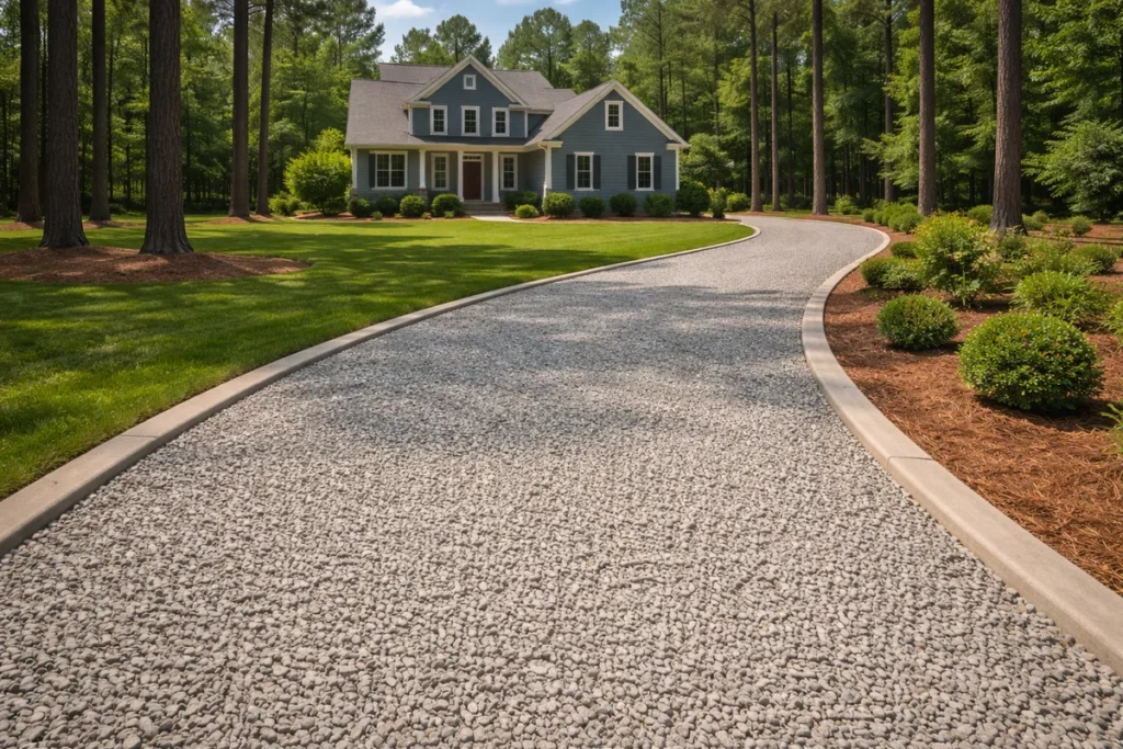 Gravel Driveways in Moore County, NC